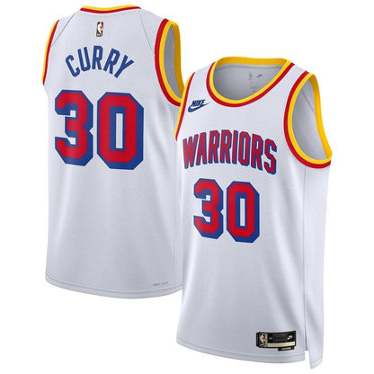 Camiseta unisex de la NBA Stephen Curry Golden State Warriors 2024/25 - Blanca - Edición Clásica