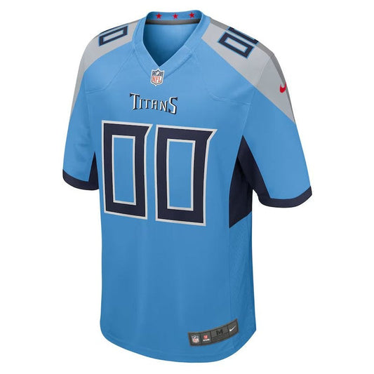 Tennessee Titans - Alternate Custom NFL Game Jersey - Light Blue