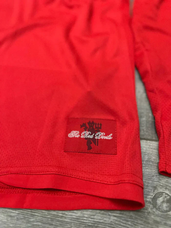 Manchester United 07/08 I Home Jersey - Long Sleeve Retro Version