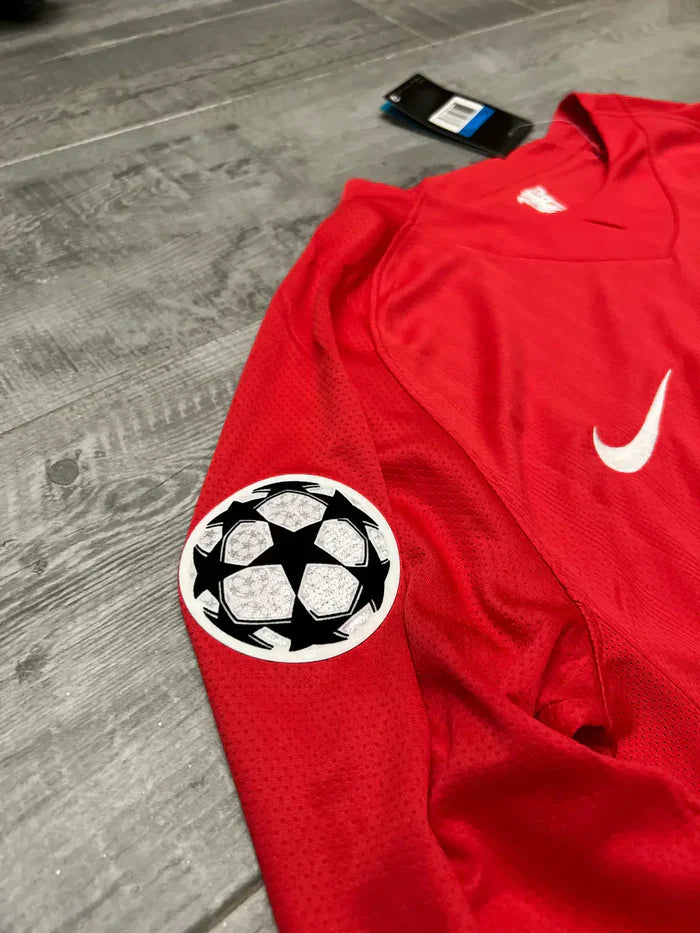 Manchester United 07/08 I Home Jersey - Long Sleeve Retro Version