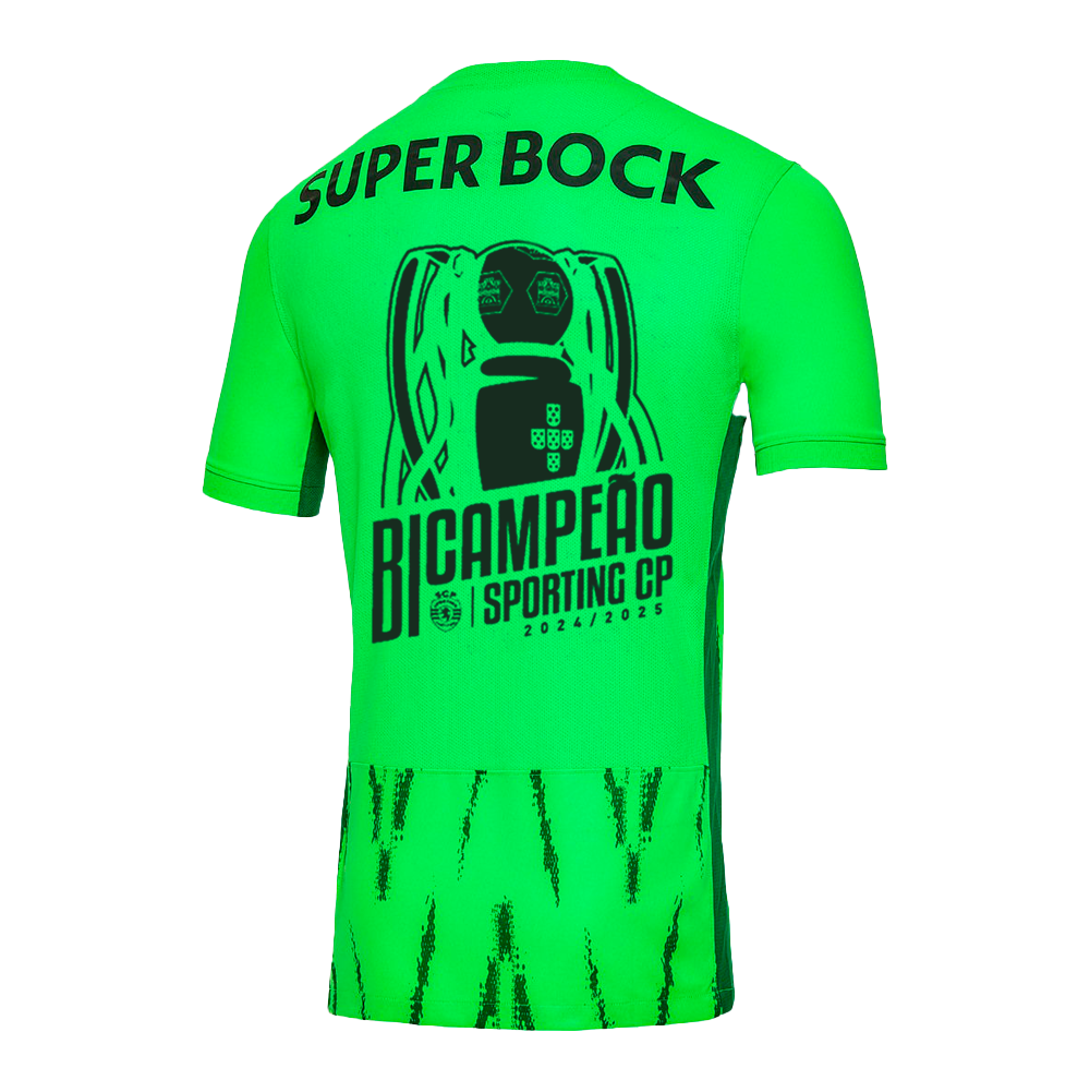 CAMISETA DEL Sporting Verve, BICAMBRES 2024/25 - ¡MODELO EXCLUSIVO! 🦁🏆 