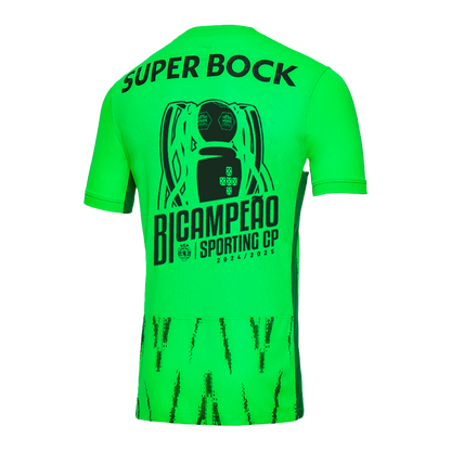 CAMISETA DEL Sporting Verve, BICAMBRES 2024/25 - ¡MODELO EXCLUSIVO! 🦁🏆 