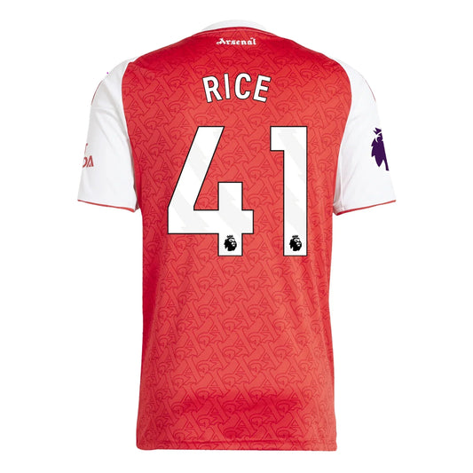 Declan Rice - Arsenal 25/26 I Home Jersey - Fan Version