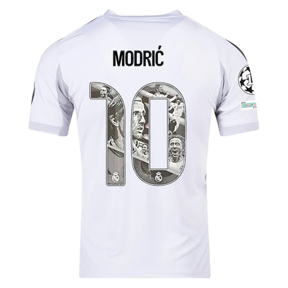 Modrić - Camiseta Real Madrid 25/26 I Local - Conmemorativa - Versión Fan
