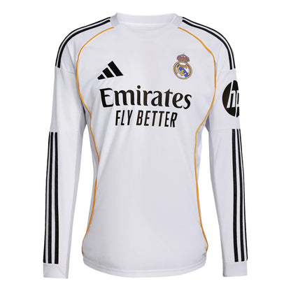 Real Madrid 25/26 I Home Jersey - Long Sleeve