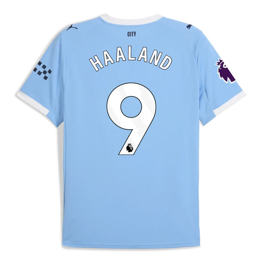 Erling Haaland - Camiseta local Manchester City 25/26 - Versión Fan
